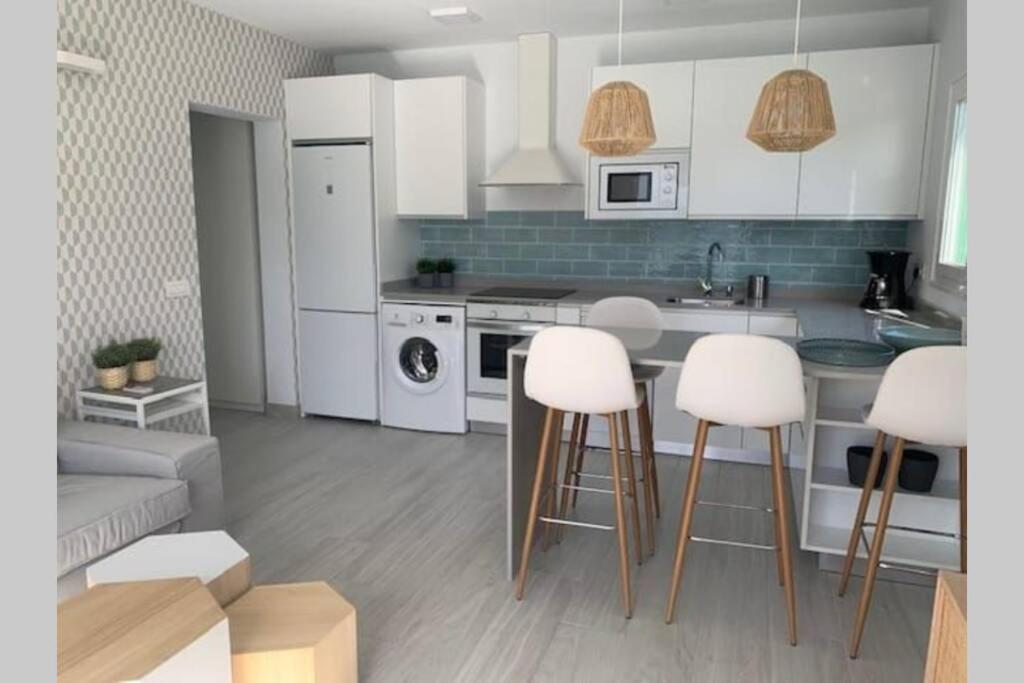Renovated 2 Bedroom Bungalow In Playa Del Ingles มาสปาโลมาส ภายนอก รูปภาพ